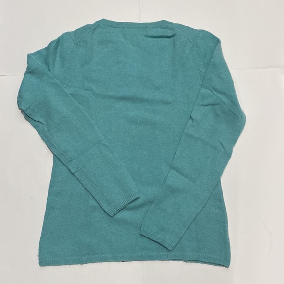 PECK & Peck 💯 Cashmere V-Neck Sweater Size M - Picture 8 of 13